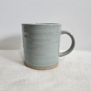 Ceramic Stoneware Glazed Speckled Duck Egg Blue Coffee Cup Mug XL 20 Oz